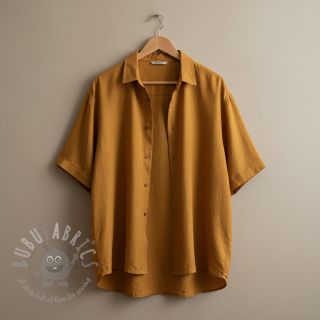 Viskoza s lanom PREMIUM ochre