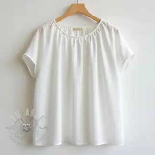 Viskoza s lanom PREMIUM off white
