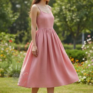 Viskoza s lanom PREMIUM coral