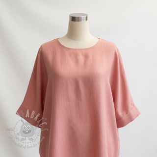 Viskoza s lanom PREMIUM coral