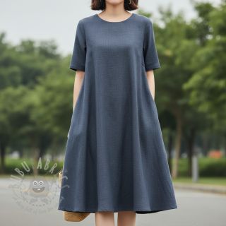 Viskoza s lanom PREMIUM dark grey