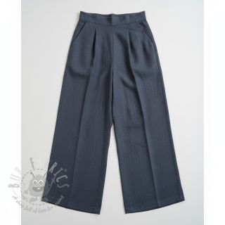 Viskoza s lanom PREMIUM dark grey