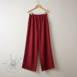 Viskoza s lanom PREMIUM dark red