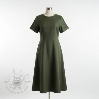 Viskoza s lanom PREMIUM army
