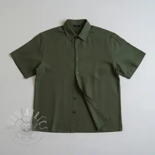 Viskoza s lanom PREMIUM army