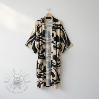 Viskoza s lanom Swirls design B