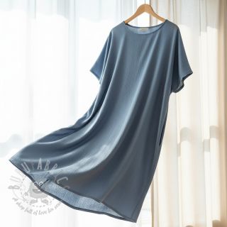 Viskoza s lanom CRINCLE blue shadow