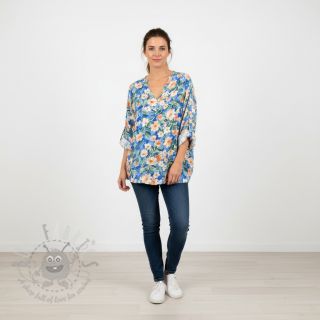 Viskoza RADIANCE Flower Jane digital print