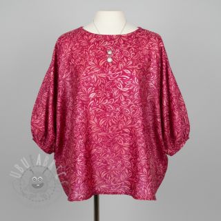 Viskoza RADIANCE Moana dark red digital print