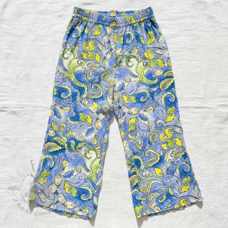 Viskoza RADIANCE Abstract paisley blue digital print