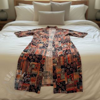 Viskoza RADIANCE Patchwork geometric digital print