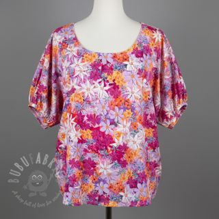 Viskoza RADIANCE Gracia flowers digital print