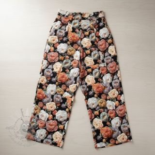 Viskoza RAYON POPLIN Knitted design F digital print