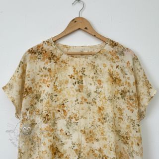 Viscose LUREX Fine leaves yellow