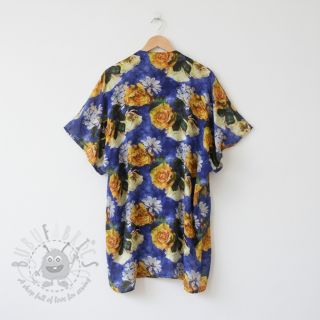 Viskoza Artistic flowers design B digital print