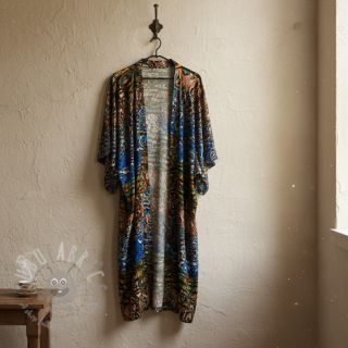 Viskoza Dimulti tamno plava digital print