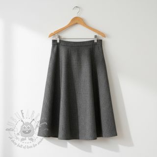 Lan s pamukom Denim Twill black