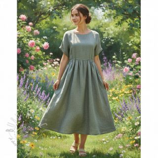 Lan s pamukom Lico camo green