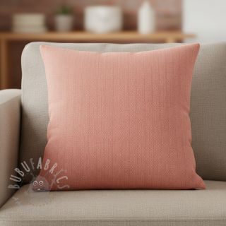 Linen cotton Fishbone salmon