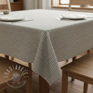 Lan s pamukom Lira medium stripe black