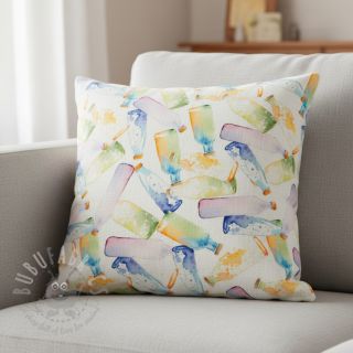 Lan s pamukom Bottles digital print