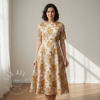 Pamuk TIE DYE EMBROIDERY Swingy design A