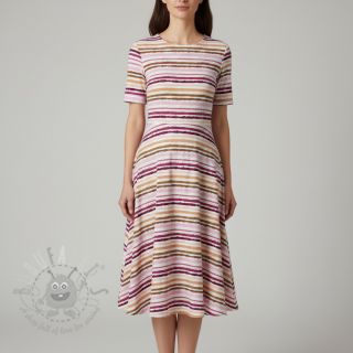 Pamuk Small stripes Snoozy old pink