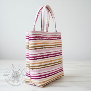 Pamuk Small stripes Snoozy old pink