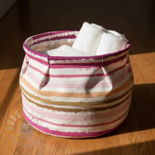 Pamuk Big stripes Snoozy old pink