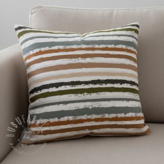 Pamuk Big stripes Snoozy old green