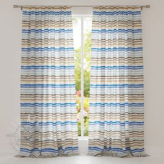 Pamuk Big stripes Snoozy old blue