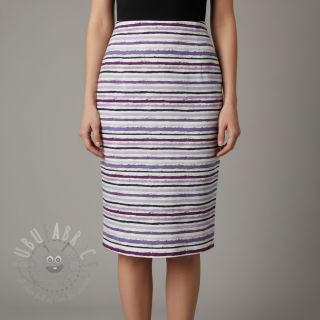 Pamuk Small stripes Snoozy violet