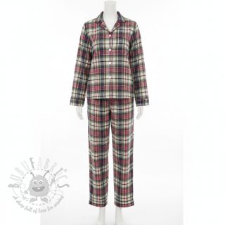 Pamučna tkanina YARN DYED CHECK BRUSHED pickle