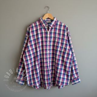 Pamučna tkanina YARN DYED Square cerise