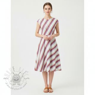 Pamučna tkanina YARN DYED Line multi