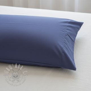 Pamučna tkanina popelin dark blue lavender