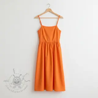 Pamučna tkanina popelin tangerine