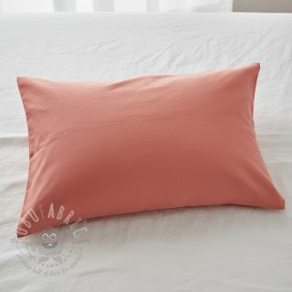 Pamučna tkanina popelin dark coral