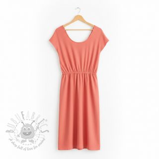 Pamučna tkanina popelin dark coral