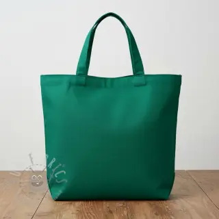 Pamučna tkanina popelin dark emerald