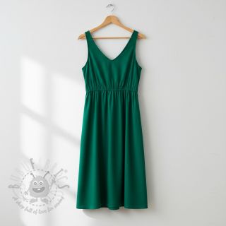 Pamučna tkanina popelin dark emerald