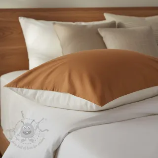 Pamučna tkanina popelin dark cognac