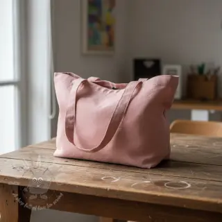 Pamučni popelin dark rose
