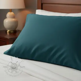 Pamučni popelin dark cyan