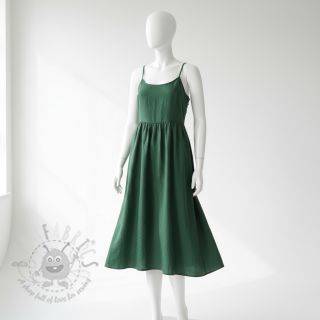 Pamučna tkanina poplin dark green