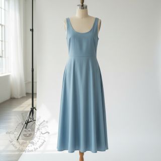 Pamučni popelin light indigo