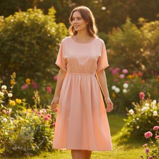 Pamučni popelin rose