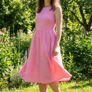 Pamučni popelin light pink