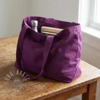 Pamučni popelin dark purple