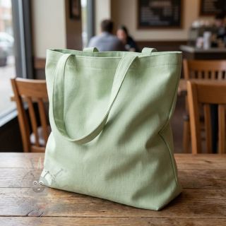 Pamučni popelin light mint